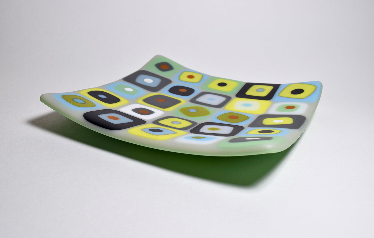 Retro Square Dish