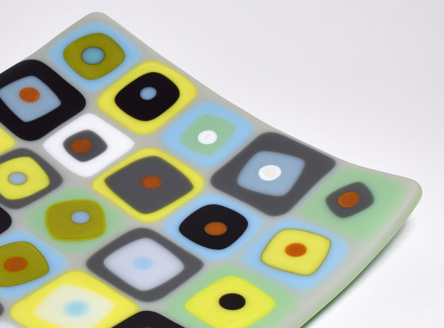 Retro Square Dish