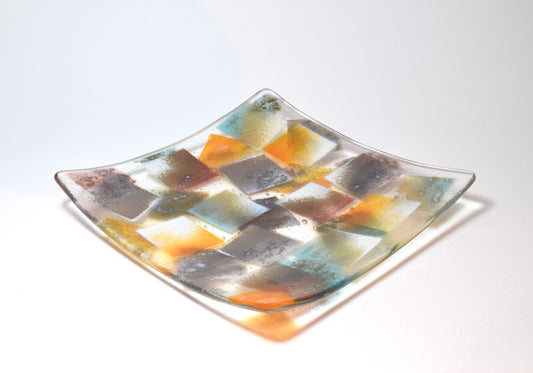 Powder Reaction Square Dish