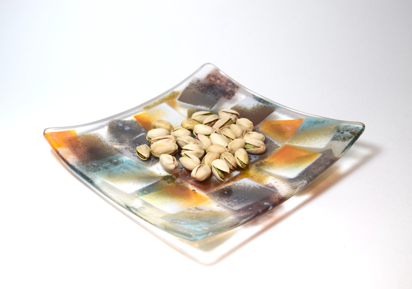 Powder Reaction Square Dish